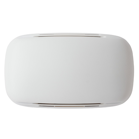NEWHOUSE HARDWARE Wired Oval Two-Note Door Bell Chime, White CHM2